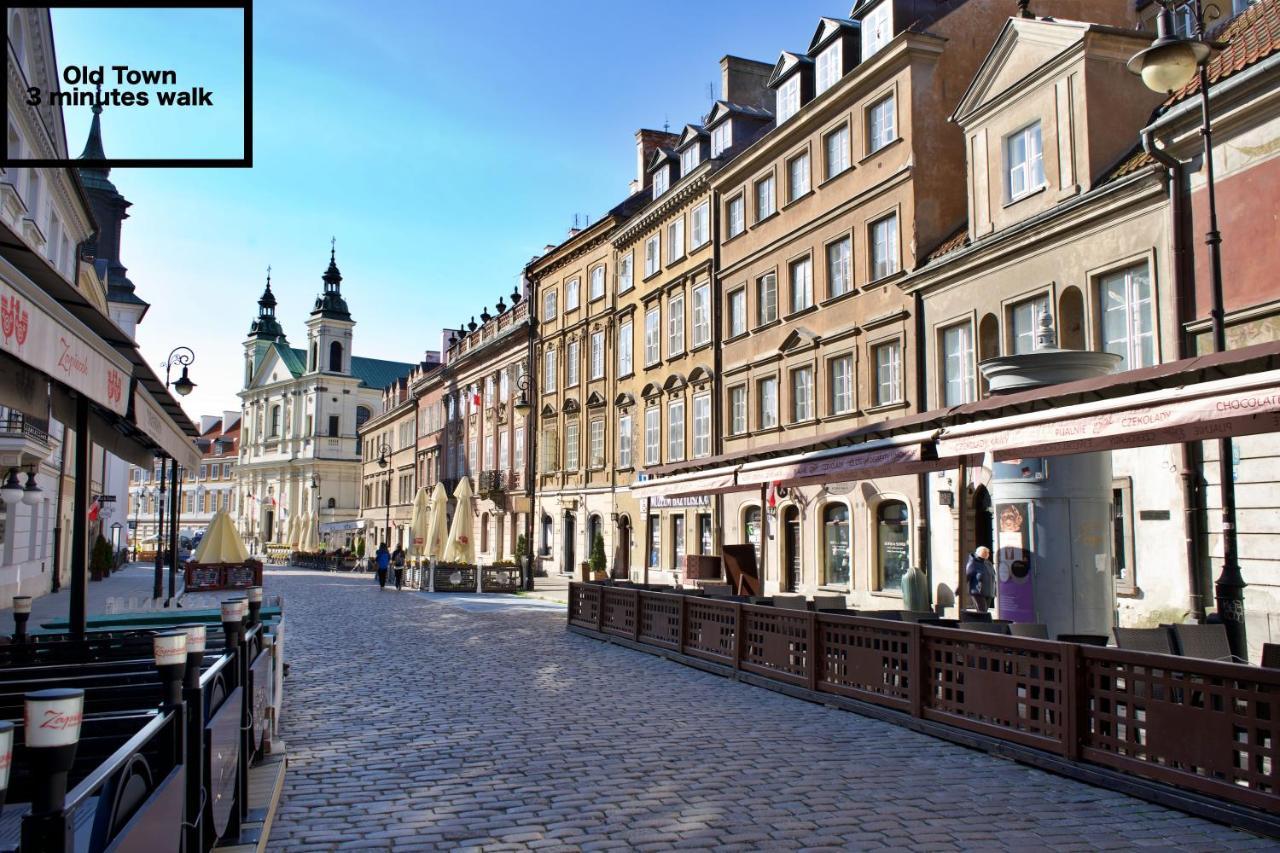 Sasiad Syrenki - Old Town Apartment Varsovia Exterior foto