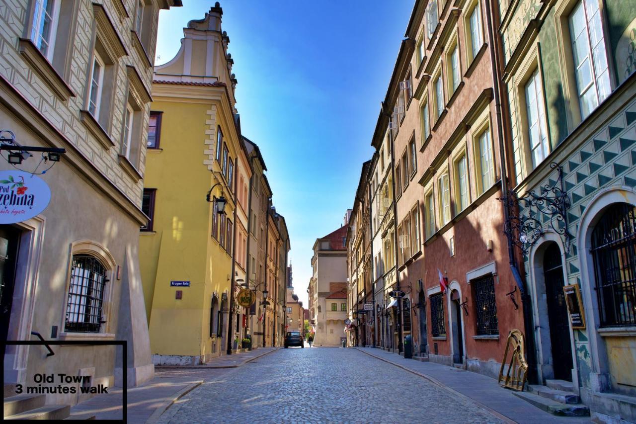 Sasiad Syrenki - Old Town Apartment Varsovia Exterior foto