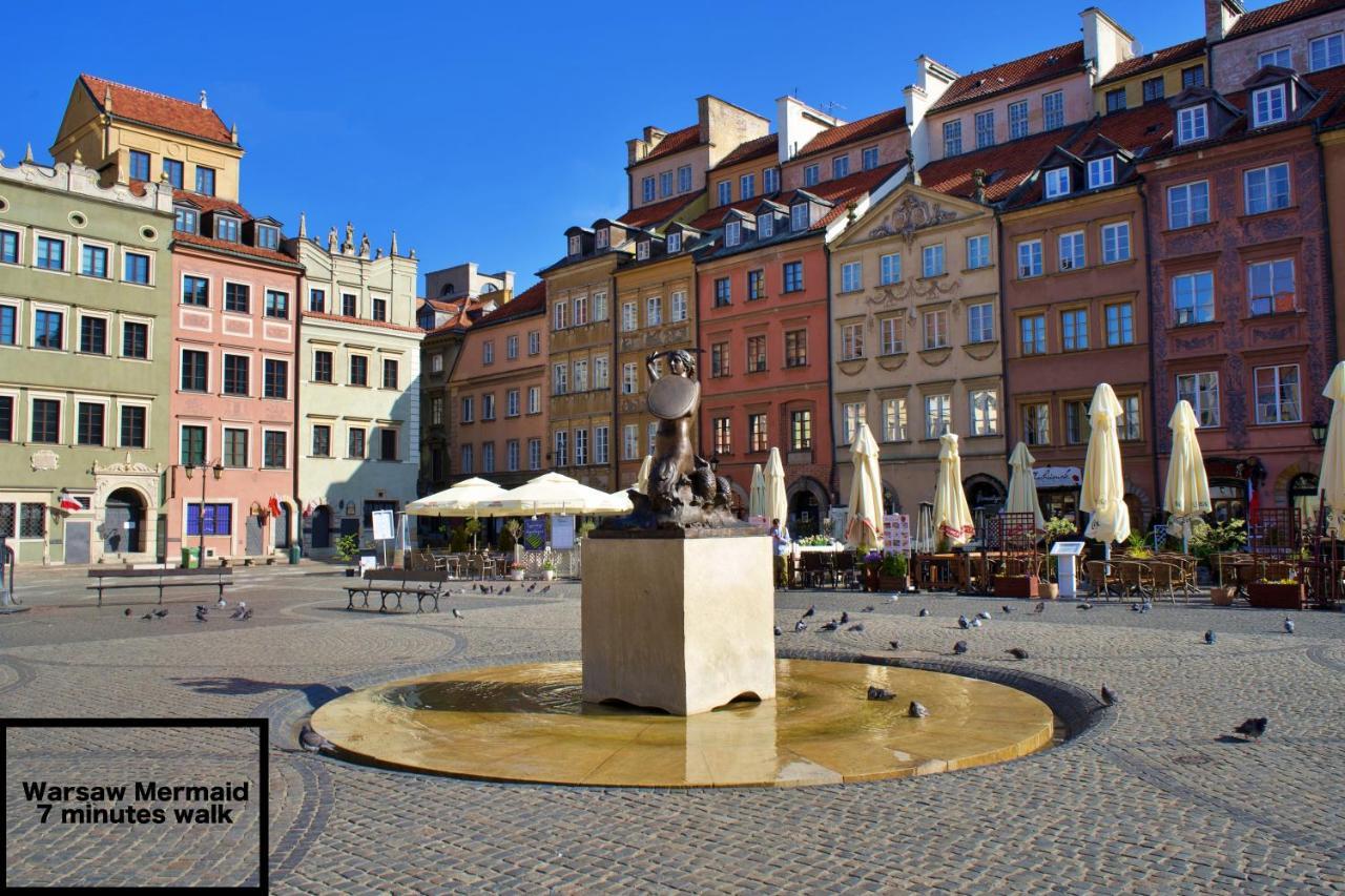 Sasiad Syrenki - Old Town Apartment Varsovia Exterior foto